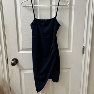 Dark blue dress from Blue Blush waist 11.5” length 29” size XS